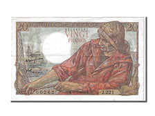 France, 20 Francs, 20 F 1942-1950 ''Pêcheur'', 1949, KM #100c, 1949-05-15, A...