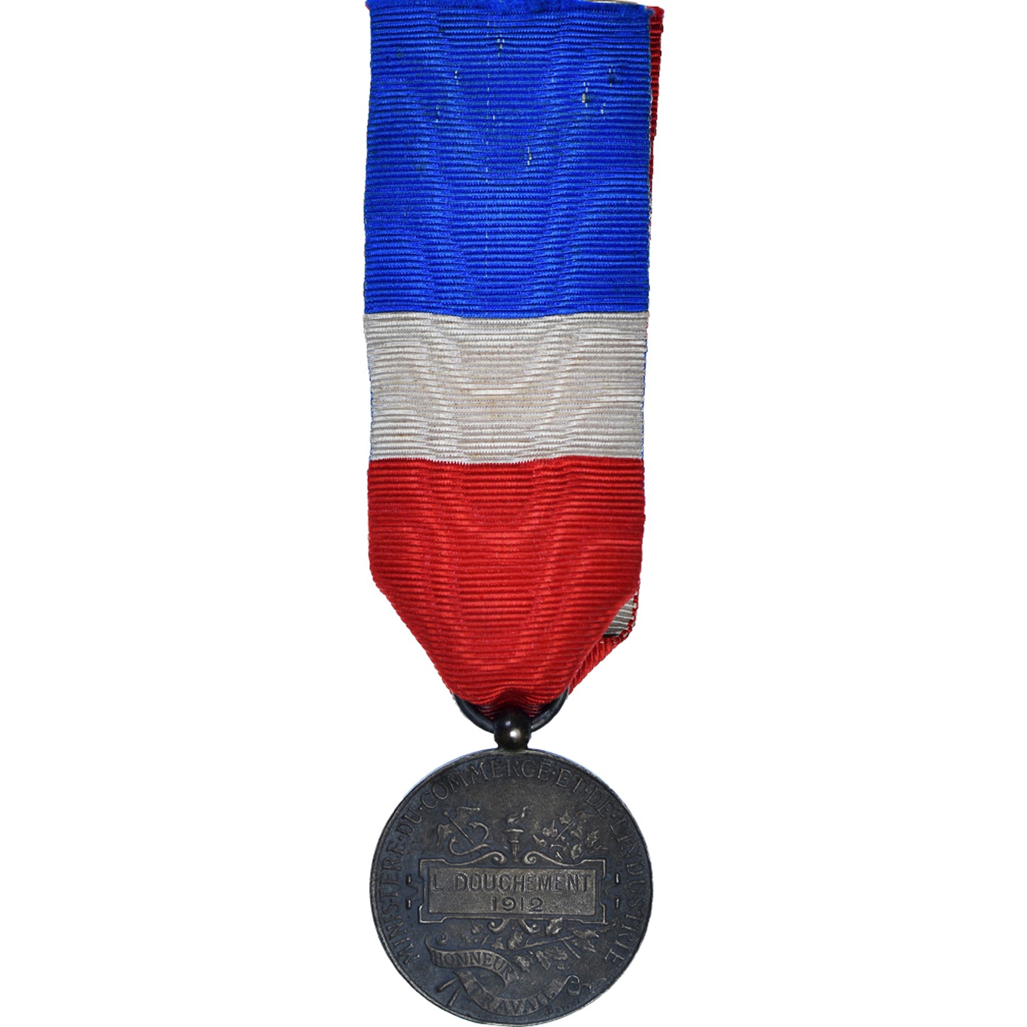 Francja, Industrie-Travail-Commerce, medal, 1912, Bardzo dobra jakość