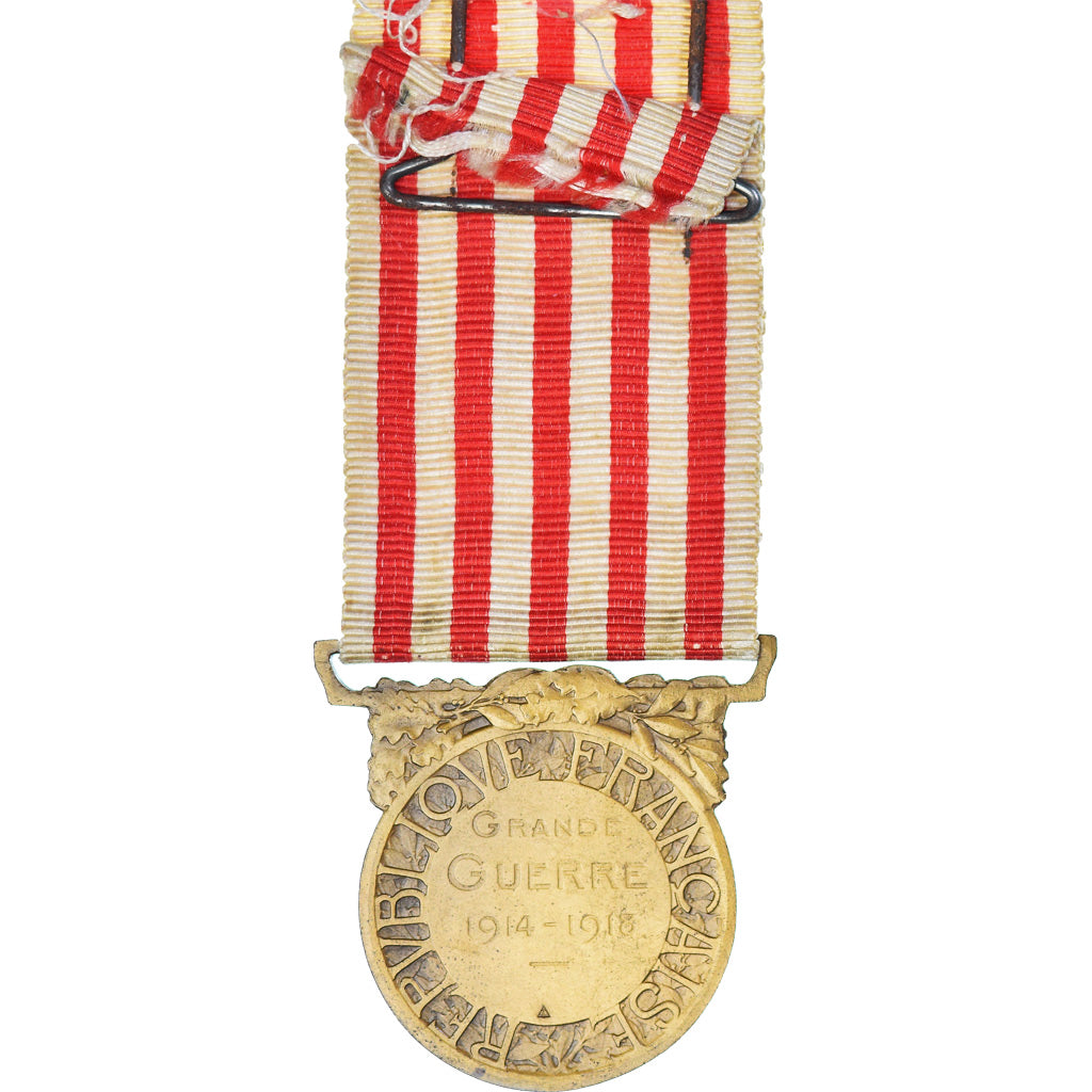 Frankreich, Grande Guerre, Medaille, 1914-1918, Good Quality, Morlon, Bronze, 33