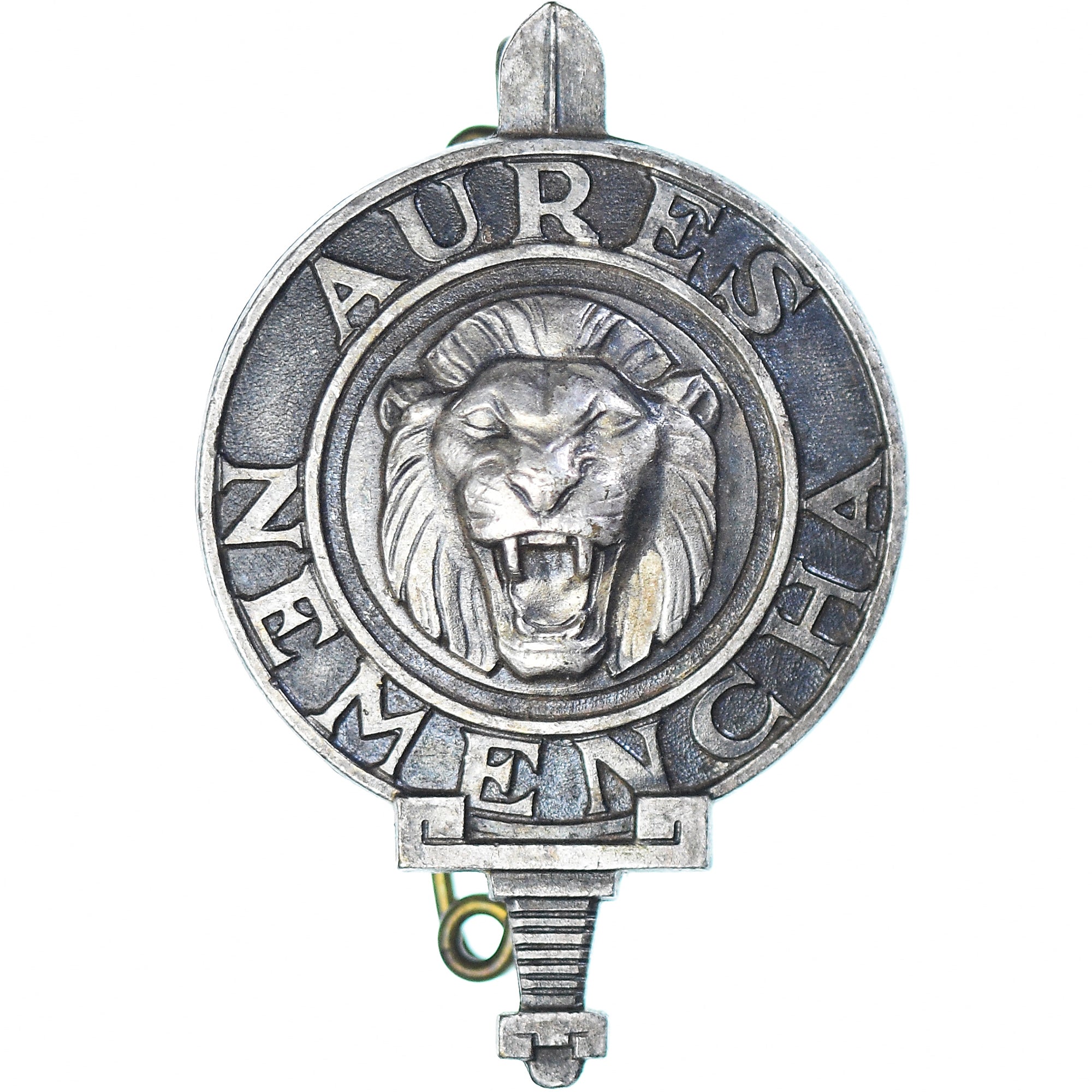 Algeria, Insigne de Béret, AFN, Troupes Aures Nemencha, WAR, Medaille