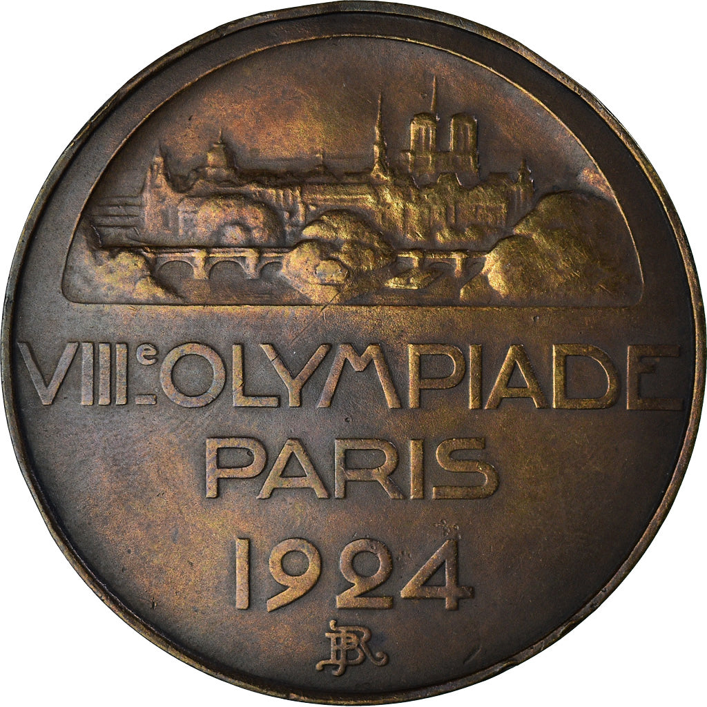 France, Medal, VIIIe Olympiades de Paris, Sports & leisure, 1924, Benard