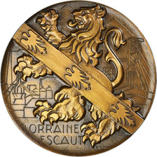 France, Medal, Lorraine-Escaut, Hommage aux Services rendus, Simon, MS(60-62)