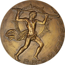 France, Medal, Prométhée - Aniche Cité de Kopierre - Le Verre, Le charbon