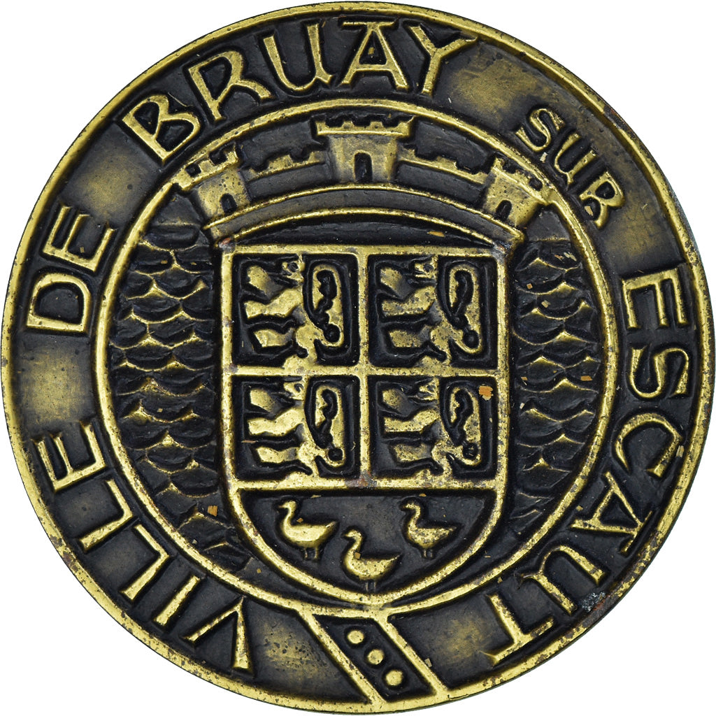 France, Médaille, Ville de Bruay sur Escaut - Mines, Business & industry, TTB+