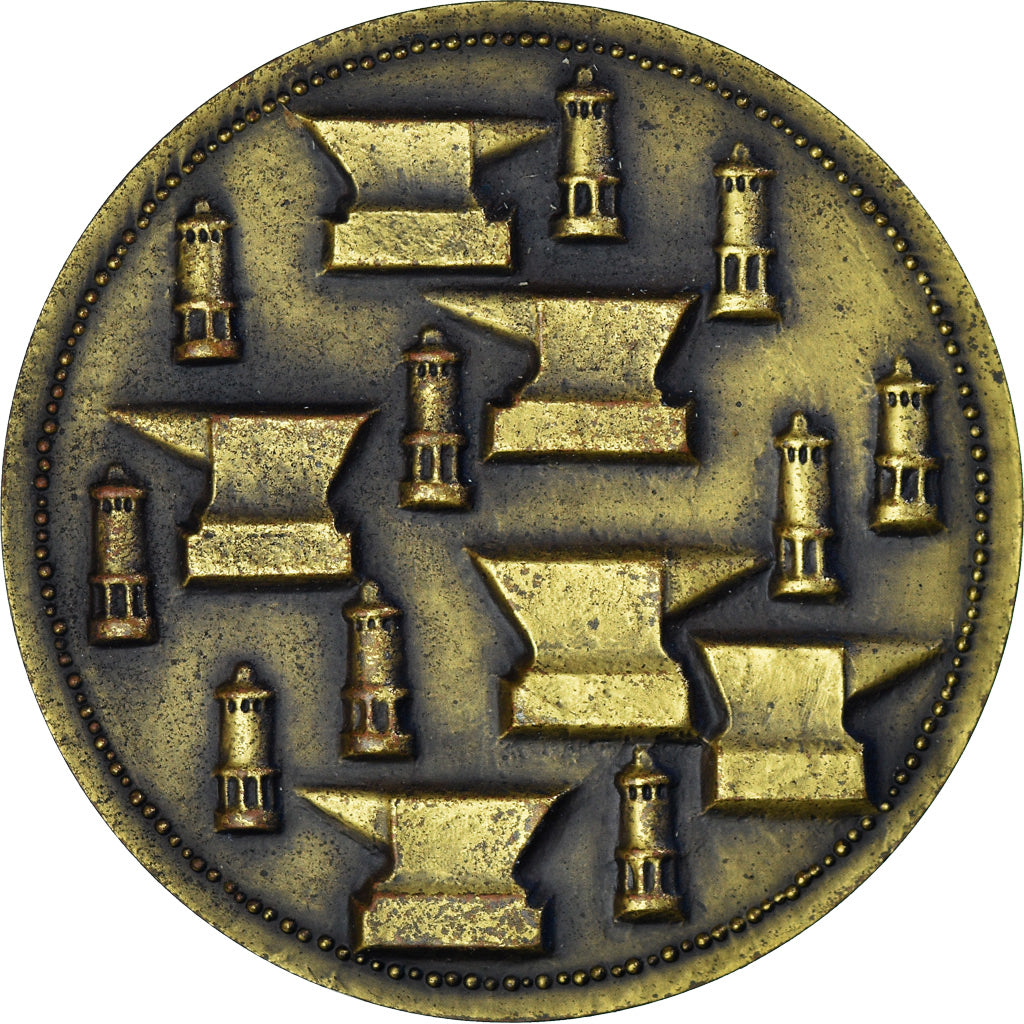France, Médaille, Ville de Bruay sur Escaut - Mines, Business & industry, TTB+