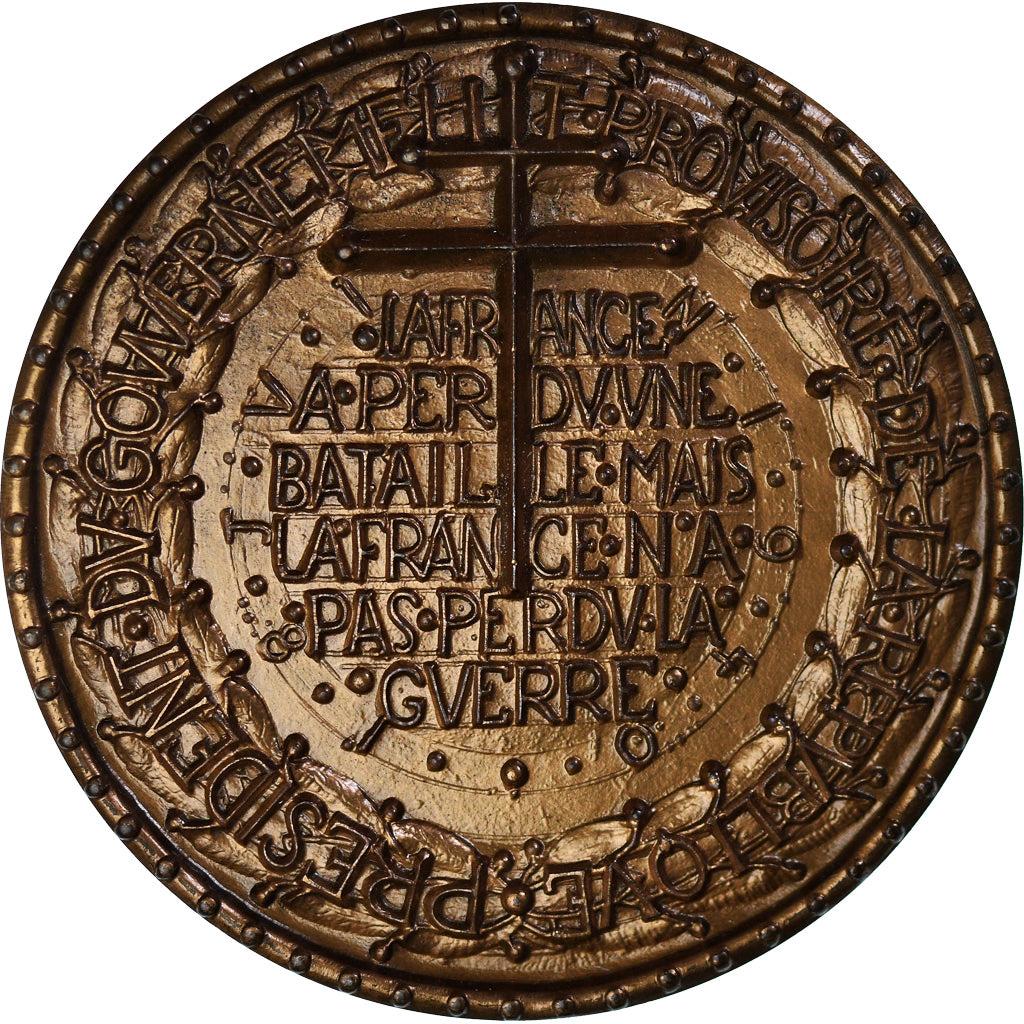 France, Medal, Provisional Government of the French Republic, Général De