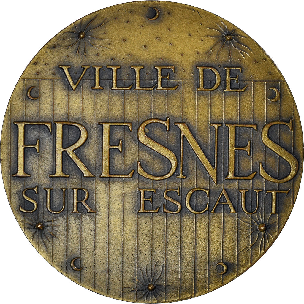 Frankreich, Medaille, Découverte de la Houille en France - Fresne 1720