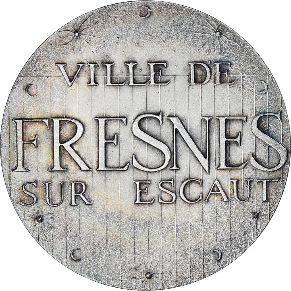 Frankreich, Medaille, Découverte de la Houille en France - Fresne 1720