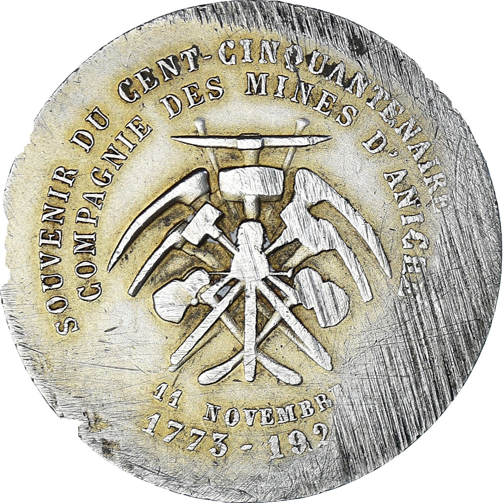 Frankreich, Medaille, Compagnie des Mines à Charbon d'Aniche, 1774, Daniel