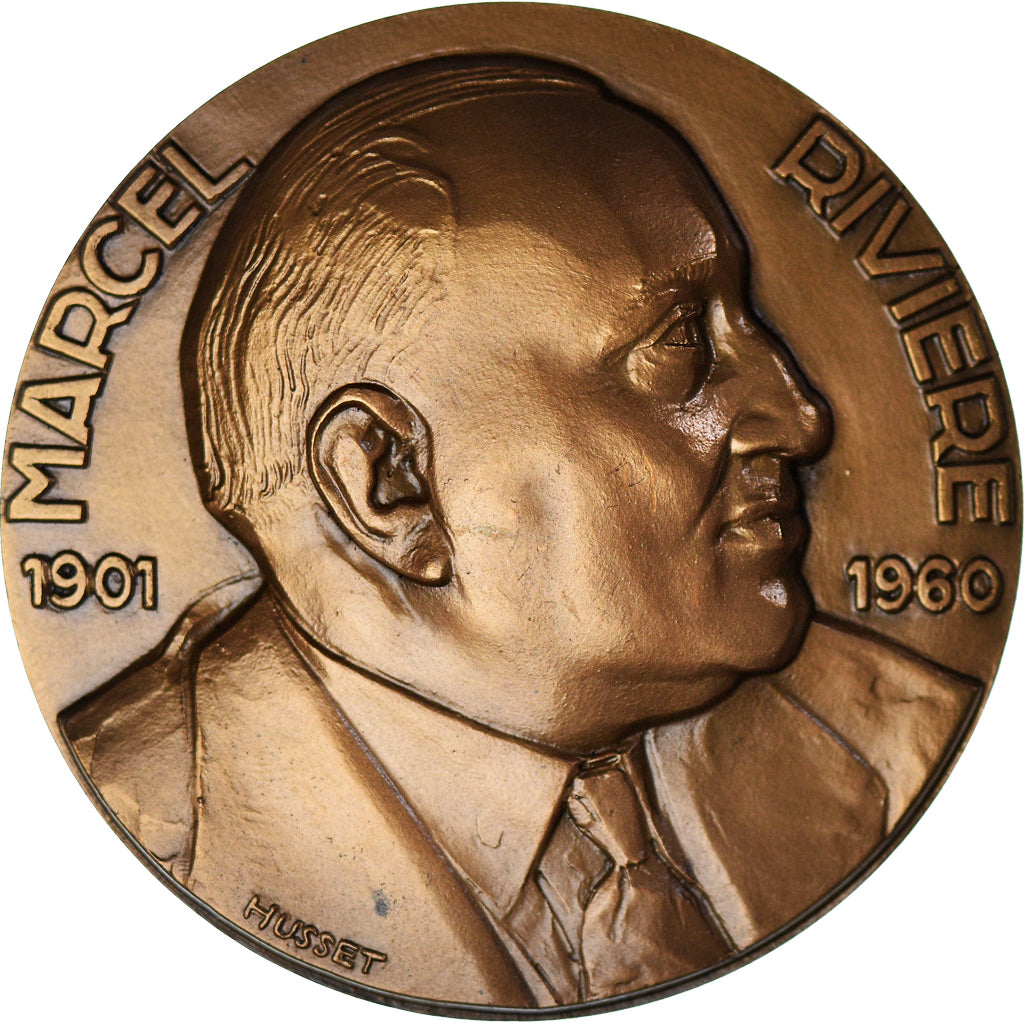 Frankreich, Medaille, French Fifth Republic, 1961, Marcel Rivière, SS+, Bronze