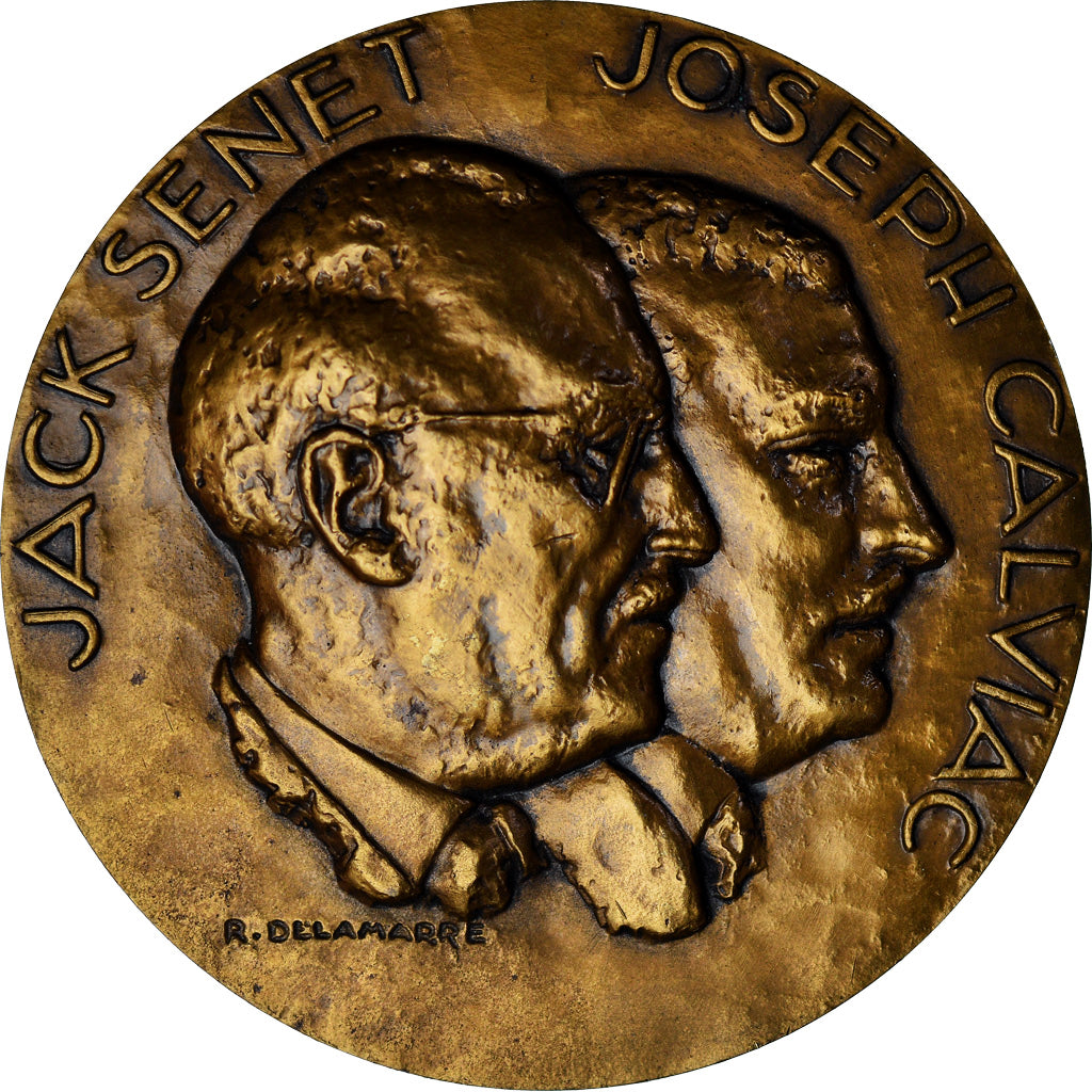 France, Médaille, Jack Senet et Joseph Calviac, Mutuelle Générale des PTT