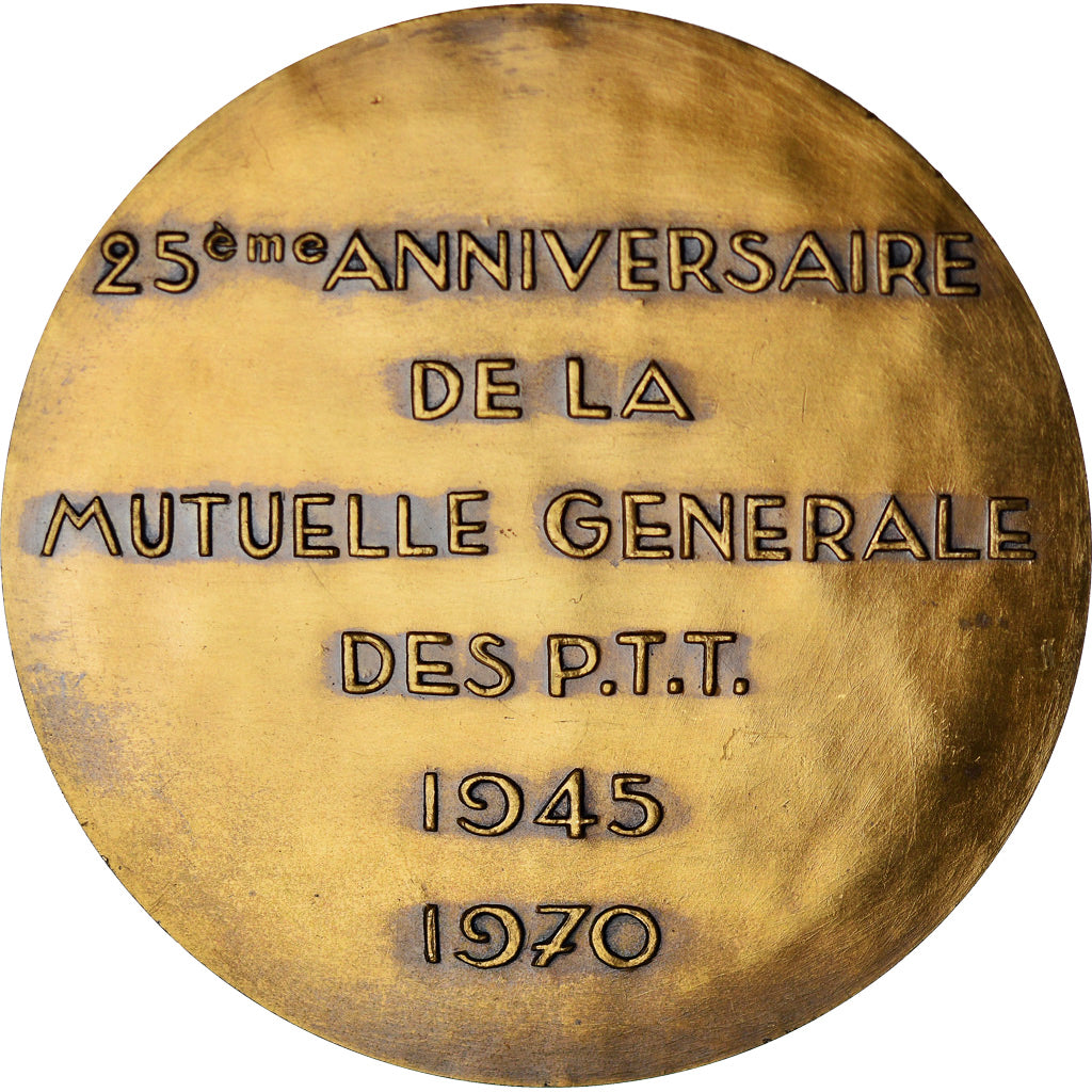 France, Médaille, Jack Senet et Joseph Calviac, Mutuelle Générale des PTT
