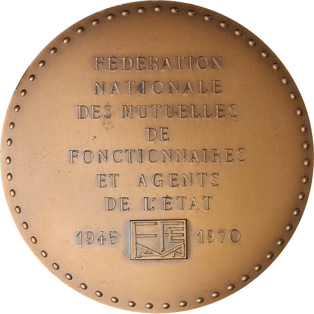 Frankrijk, Medaille, federation nationale des mutuelles de fonctionnaires et