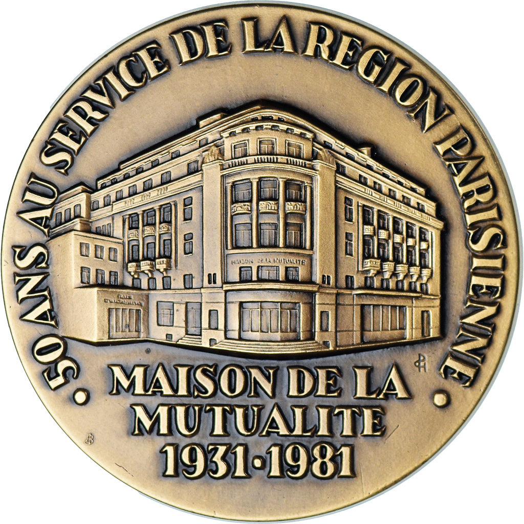 Francia, medalla, 50 ans au service de la région Parisienne - Maison de la