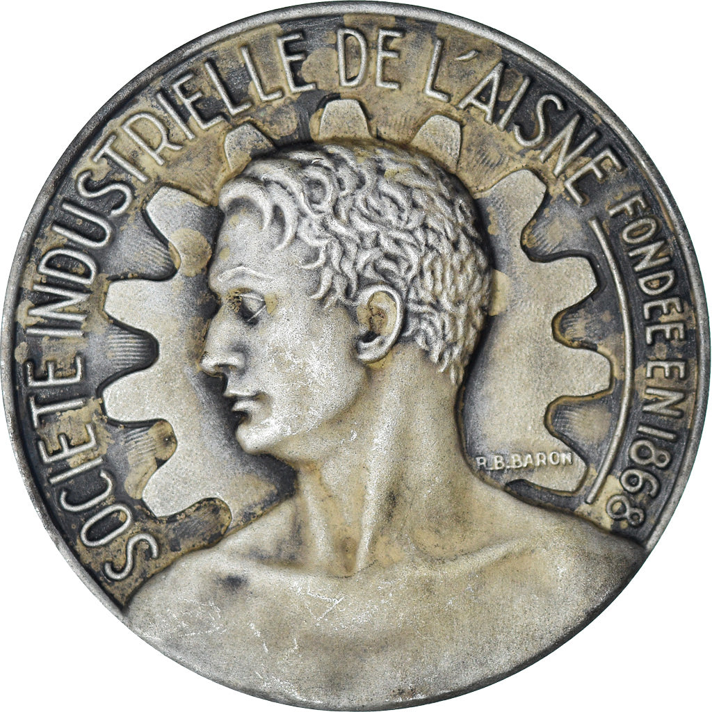 Frankreich, Medaille, French Fifth Republic, Société industrielle et