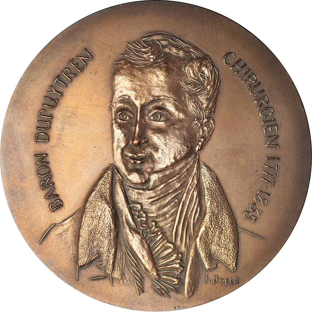 Francja, medal, Baron Dupuytren - Chirurgien en chef de l'hôtel dieu, Historia