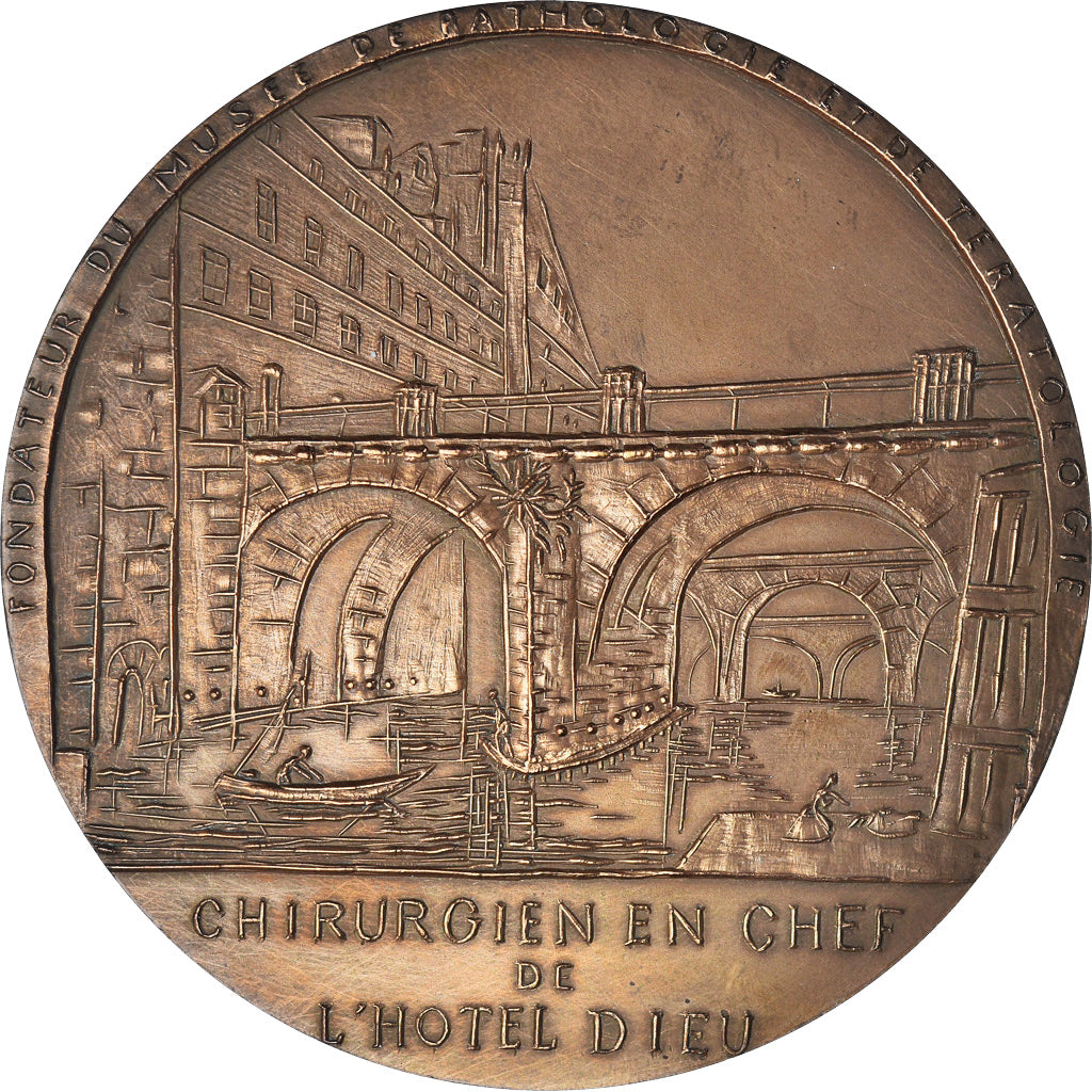 Francja, medal, Baron Dupuytren - Chirurgien en chef de l'hôtel dieu, Historia