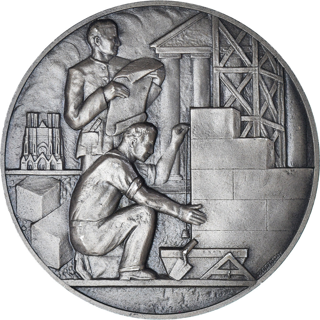 Frankreich, Medaille, French Fifth Republic, Federation Champagne Ardenne -