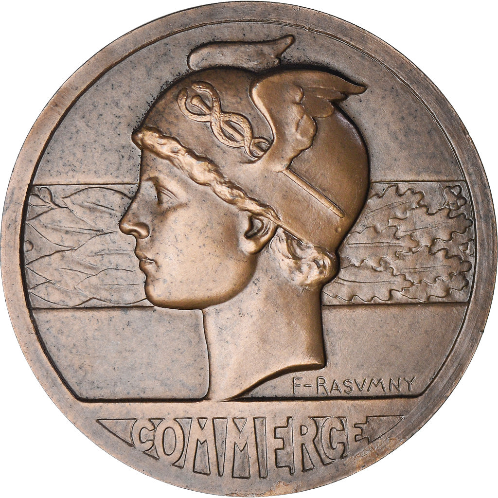 France, Médaille, Commerce, Business & industry, 1977, Rasumny, SPL, Bronze