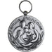 Frankreich, Famille Française, Medaille, Excellent Quality, Silvered bronze, 33