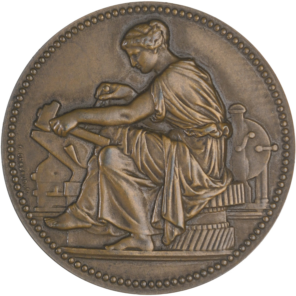 Frankreich, Medaille, Etablissements johnson, Business & industry, VZ, Bronze