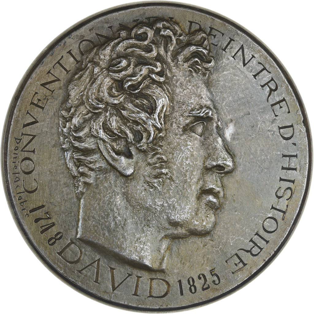 Frankreich, Medaille, David - Peintre d'histoire Jacques Louis David, History