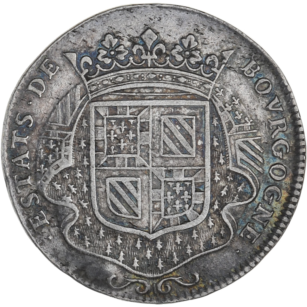 França, Token, Monarquia, États de Bourgogne, Louis XIV, 1688, EF(40-45)