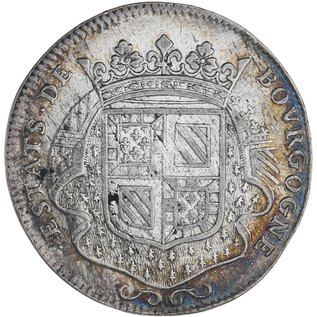 França, Token, Monarquia, États de Bourgogne, Louis XIV, 1688, EF(40-45)