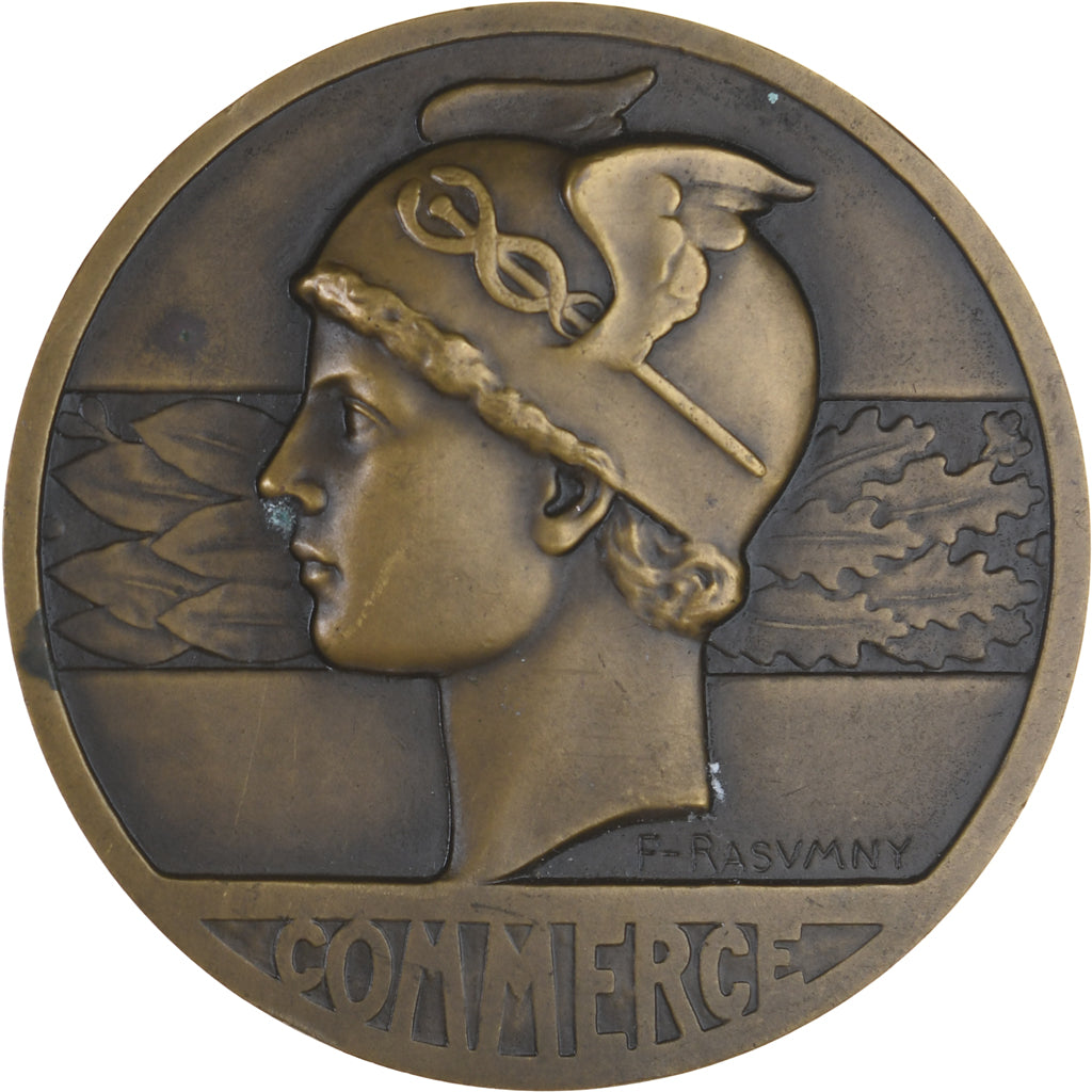 Francia, medalla, Commerce, Business & industry, 1977, Rasumny, SC, Bronce