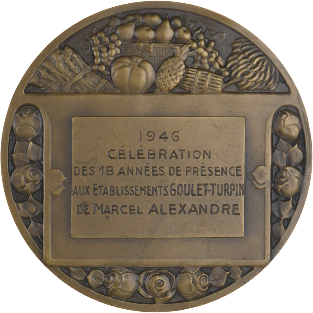 Francia, medalla, Commerce, Business & industry, 1977, Rasumny, SC, Bronce