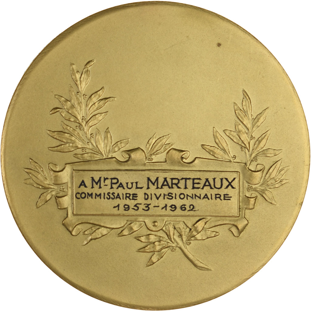 France, Medal, La citoyenneté - Mérite - Commissaire Divisionnaire, 1962