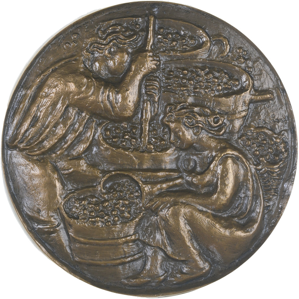 France, Medal, Le vin, Savin, AU(55-58), Bronze
