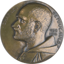 Algeria, Medal, Charles de Foucauld, Beni-Abbès, 1916, Mouroux, AU(50-53)