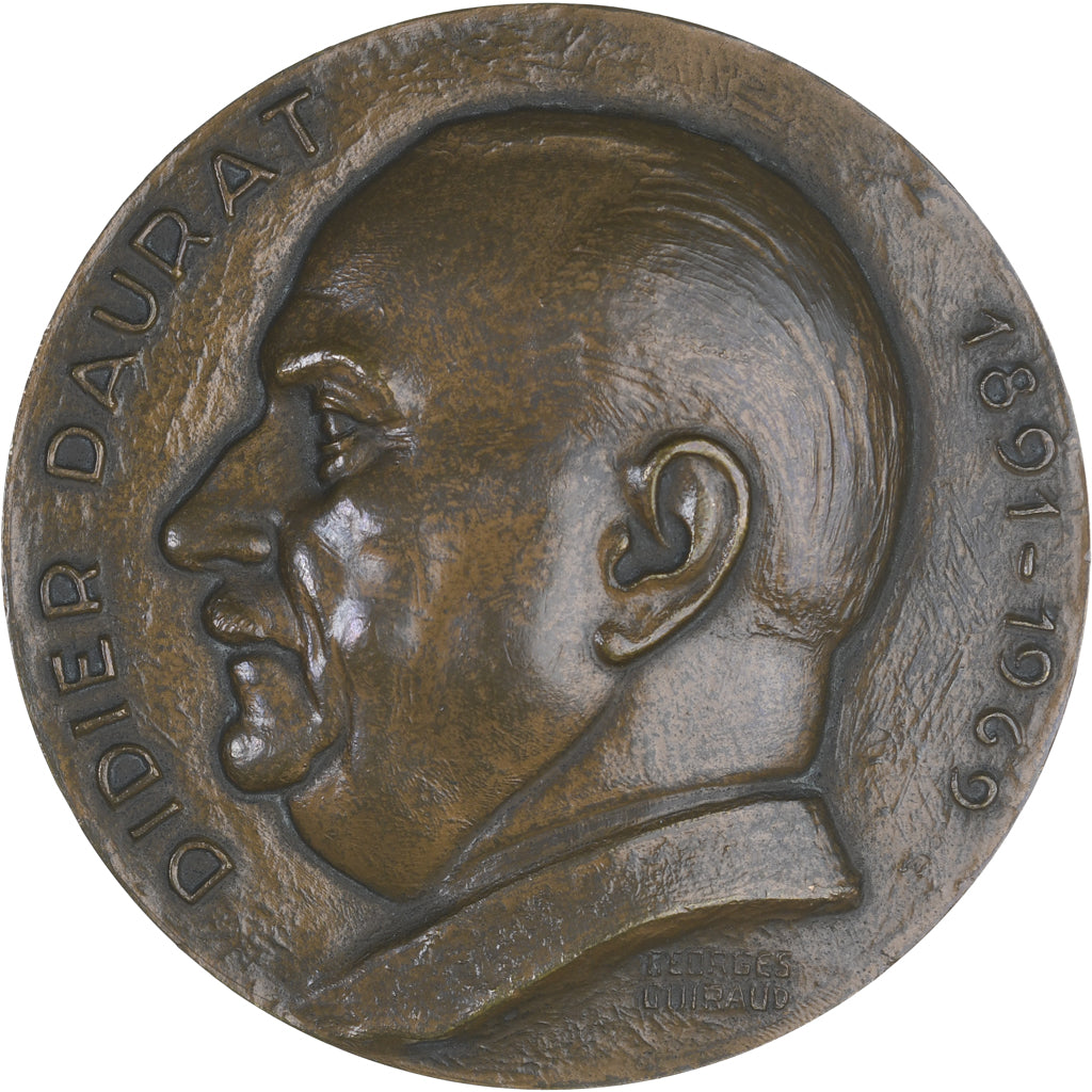 France, Médaille, Didier Daurat - Aeropostale, 1982, Georges Guiraud., SUP