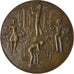 France, Medal, Société Nationale d'Horticulture de France, Guiraud, AU(55-58)