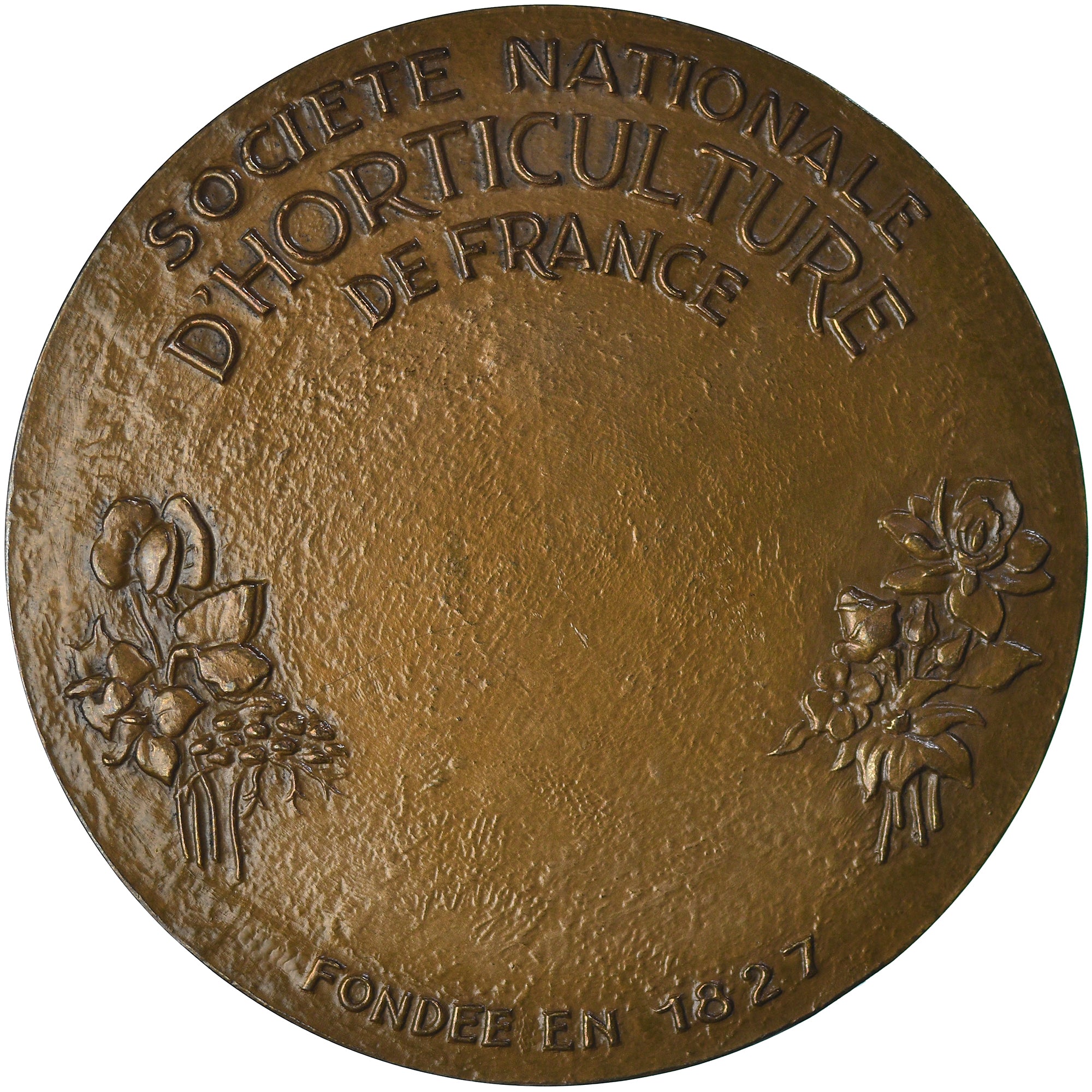 France, Medal, Société Nationale d'Horticulture de France, Guiraud, AU(55-58)