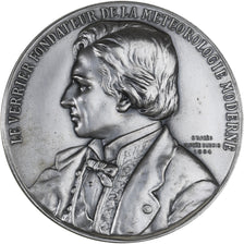 Francia, medaglia, Le Verrier, Fondateur de la Météorologie Moderne, Sciences
