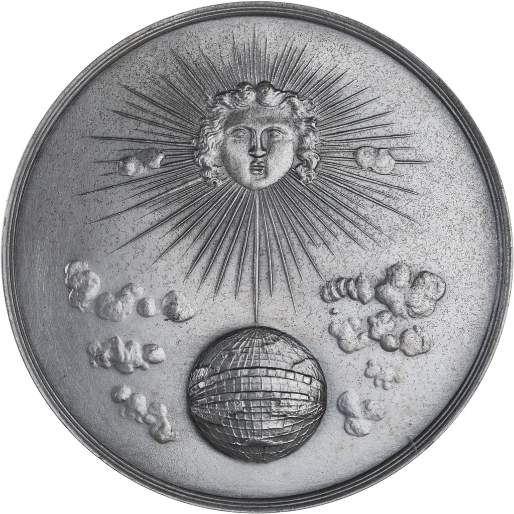Francia, medaglia, Le Verrier, Fondateur de la Météorologie Moderne, Sciences