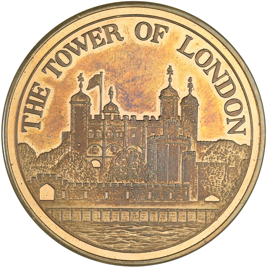 United Kingdom, Medal, The Tower of London - Thomas More, 1977, AU(55-58)