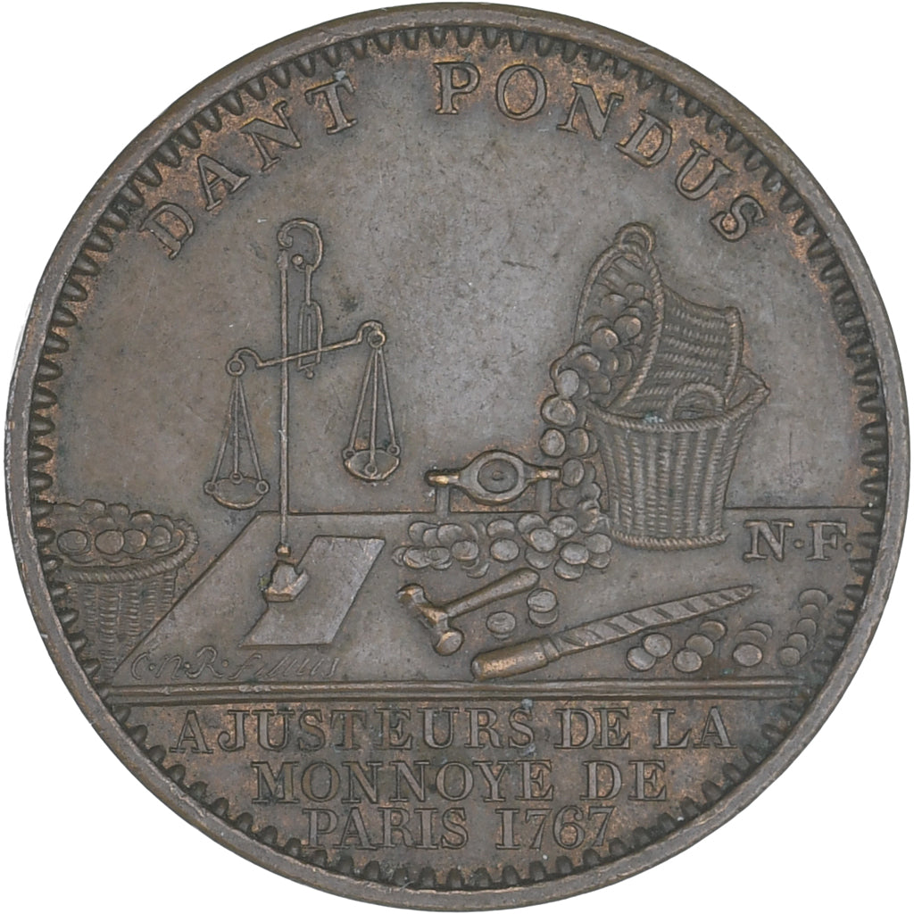 Frankreich, betaalpenning, Trades, Dant Pondus - Administration des Monnaies -