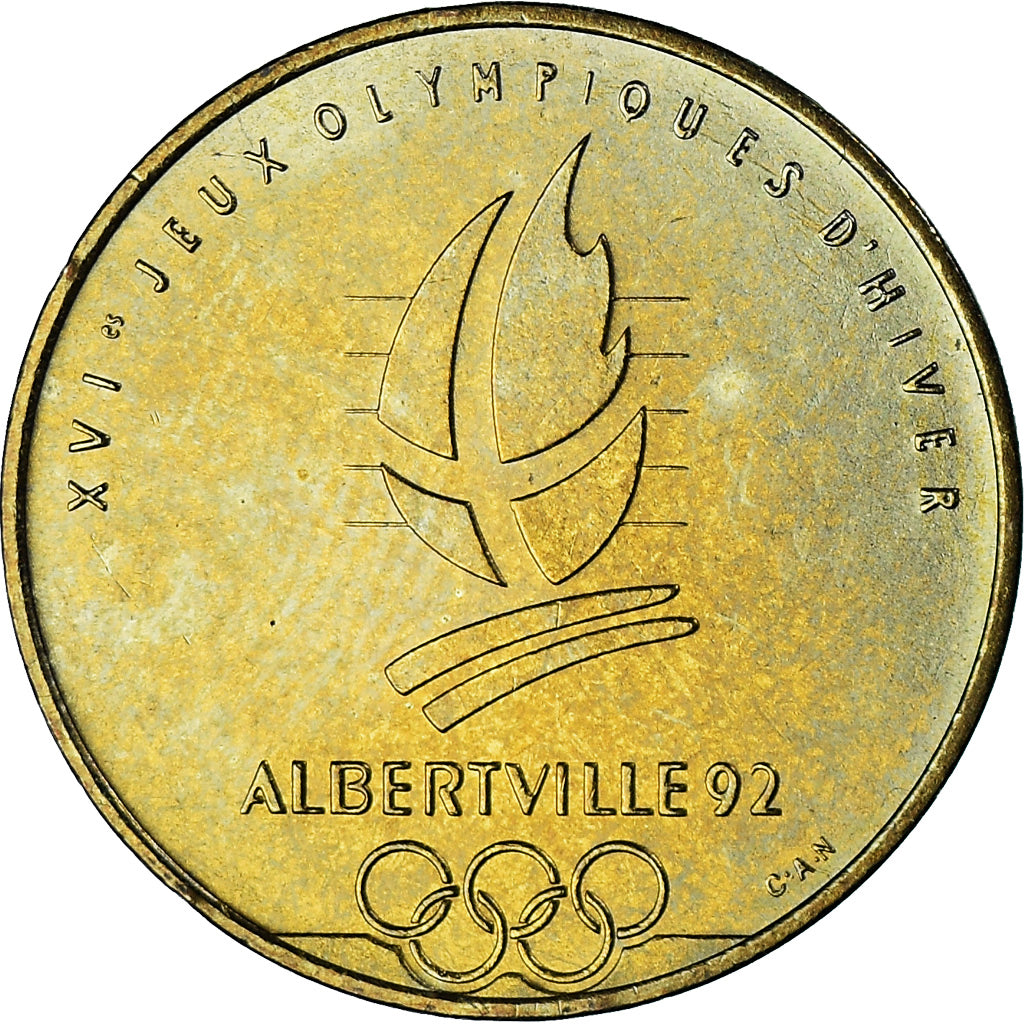 France, Medal, XVIème Jeux Olympiques d'Hiver d'Albertville, 1992, GRENOBLE