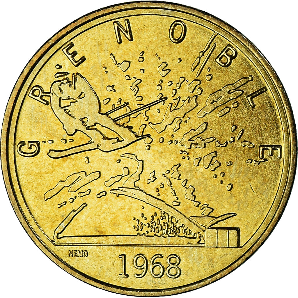 France, Medal, XVIème Jeux Olympiques d'Hiver d'Albertville, 1992, GRENOBLE