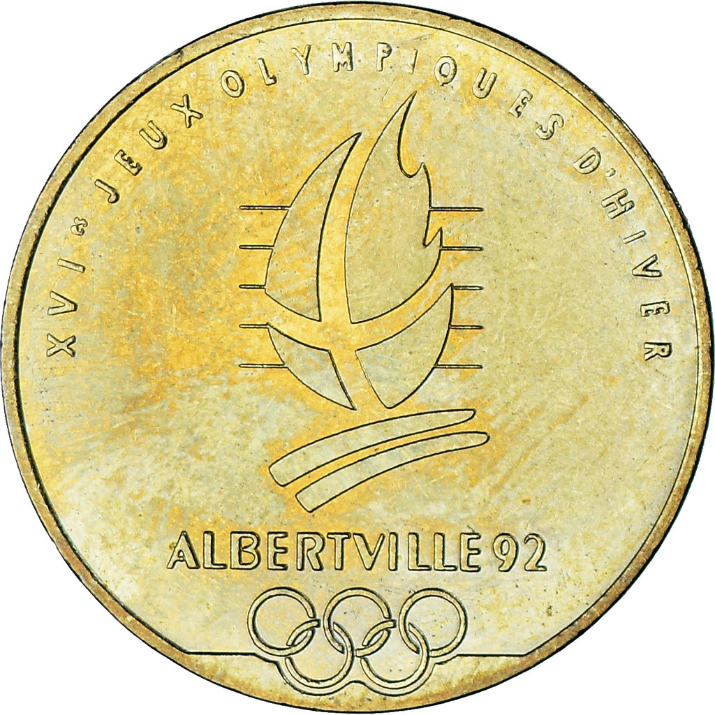 Frankreich, Medaille, XVIème Jeux Olympiques d'Hiver d'Albertville, 1992, Saint