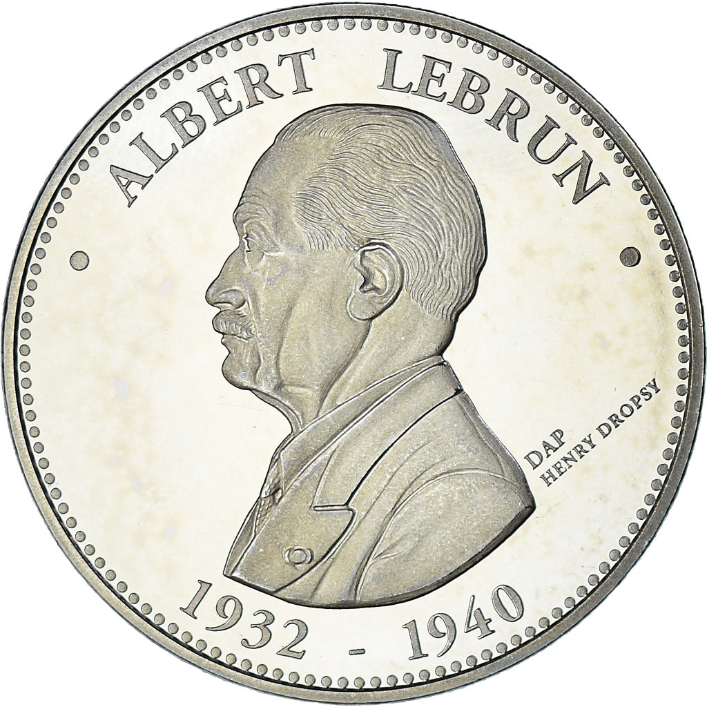 Francia, medalla, Les présidents de la République, History, XXth Century