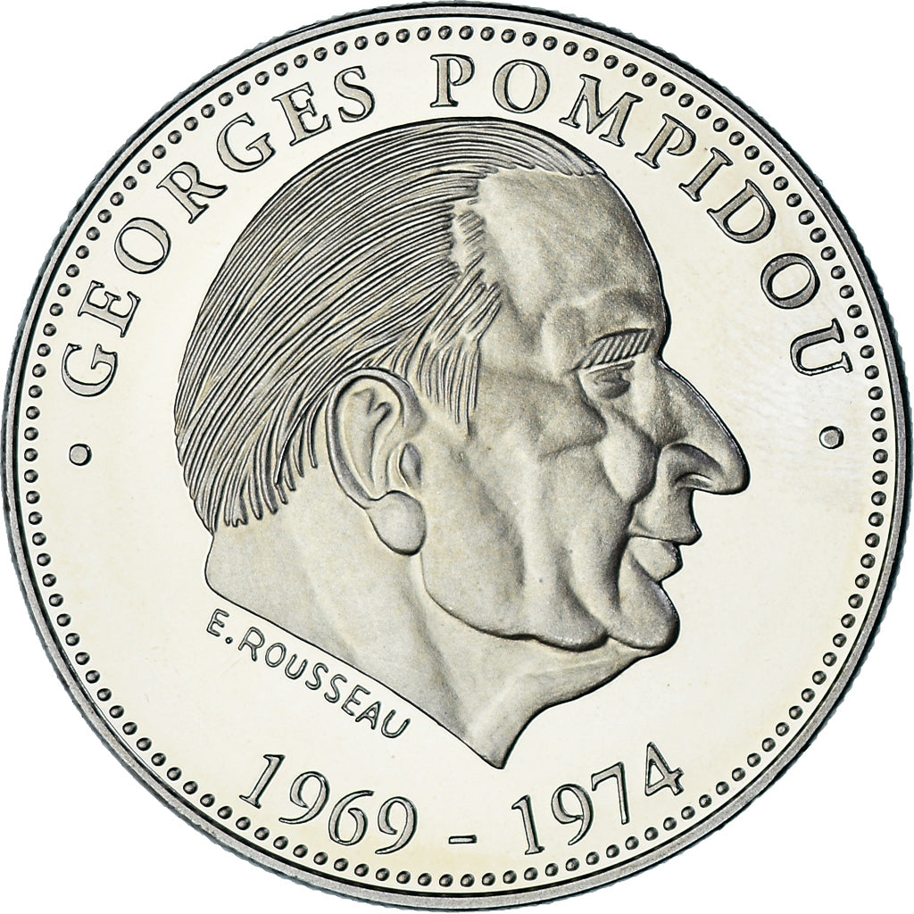 Francia, medalla, Les présidents de la République, History, XXth Century