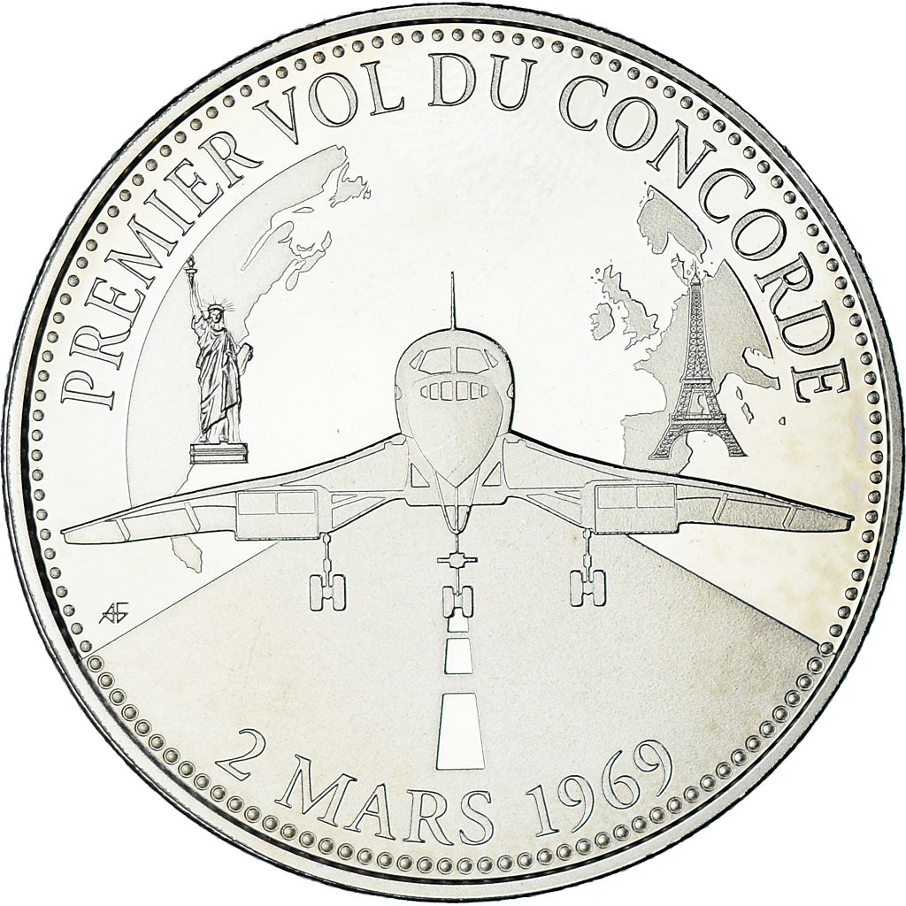 Francia, medalla, Les événements forts de votre vie, Premier vol du Concorde
