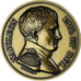 France, Médaille, Napoléon Empereur et Roi, Denon, Refrappe, SPL, Bronze