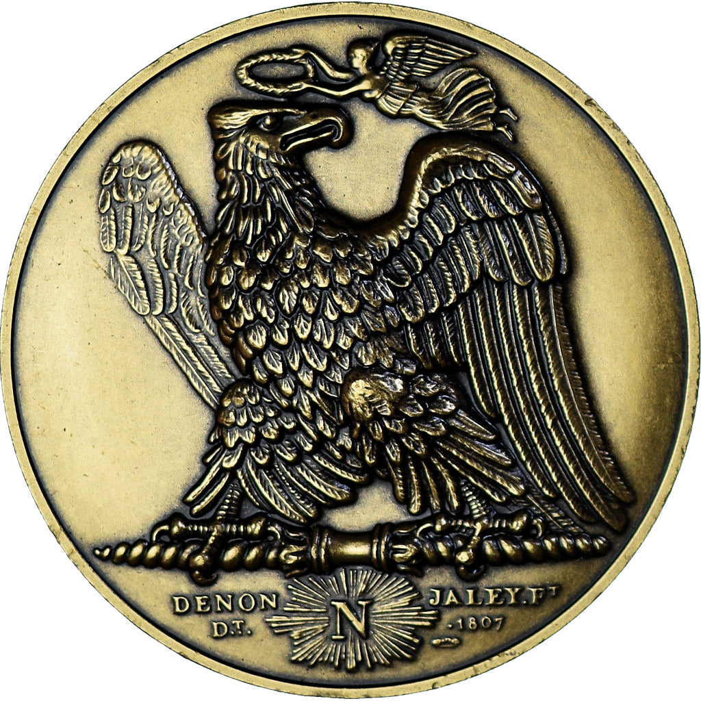France, Medal, Napoléon Ier, Bataille de Wagram (1809), Denon, Restrike