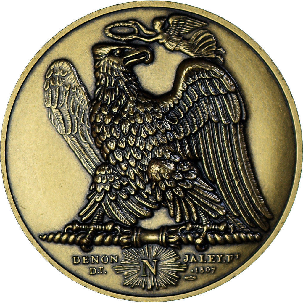 Frankrijk, Medaille, Napoleon Ier , Bataille de Marengo, Denon, Restrike, UNC-