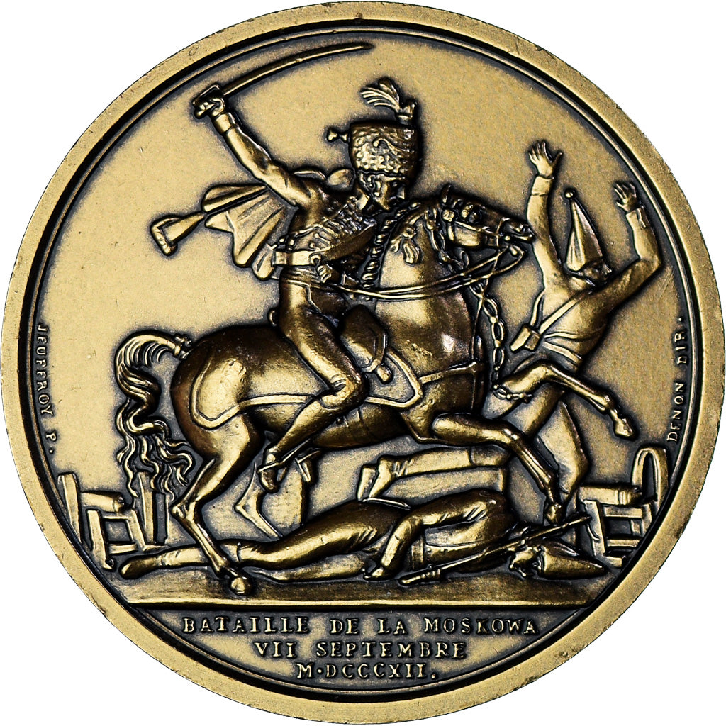 Frankrijk, Medaille, Napoléon Ier, Bataille de la Moskowa, Denon, Restrike